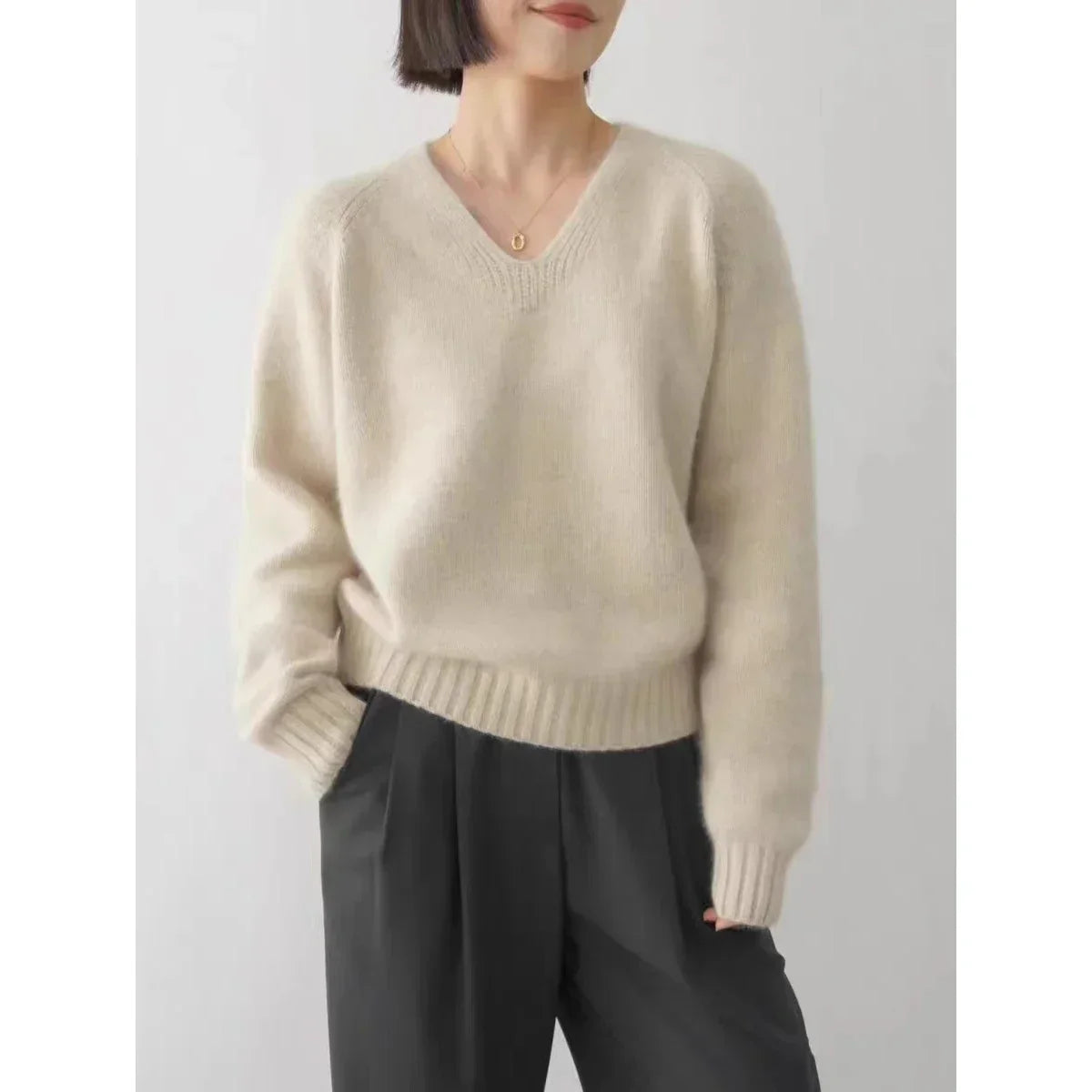 CELINE™ Elegant V Knit