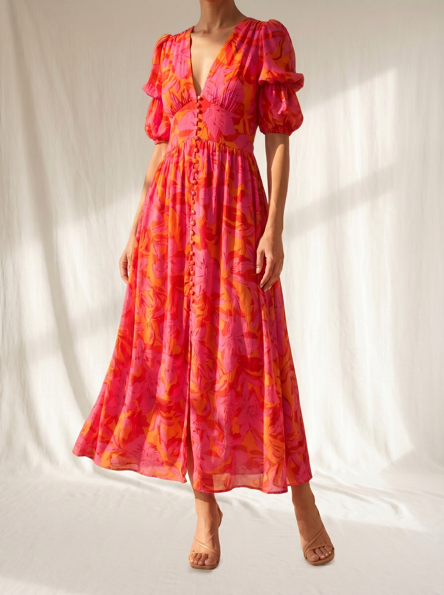 Amara | Sunlit Glow Maxi Dress