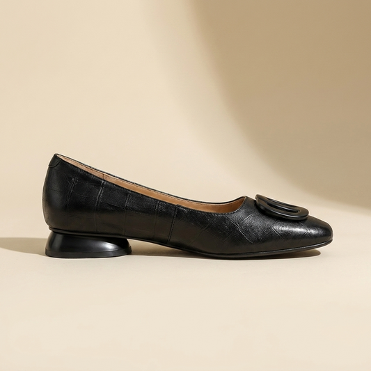 Sophia Elegant Leather Flats - branded product photo