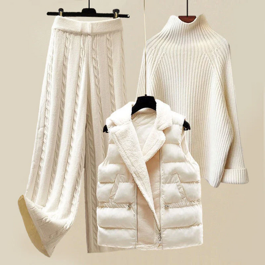 Helen | Merino Wool Comfortable and Cozy Knit Set