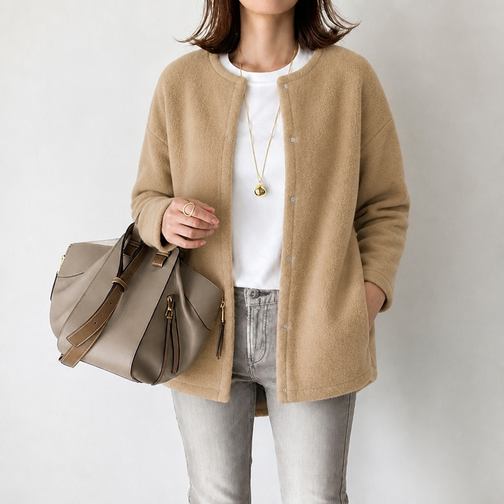 Carla | Elegant Wool Cardigan